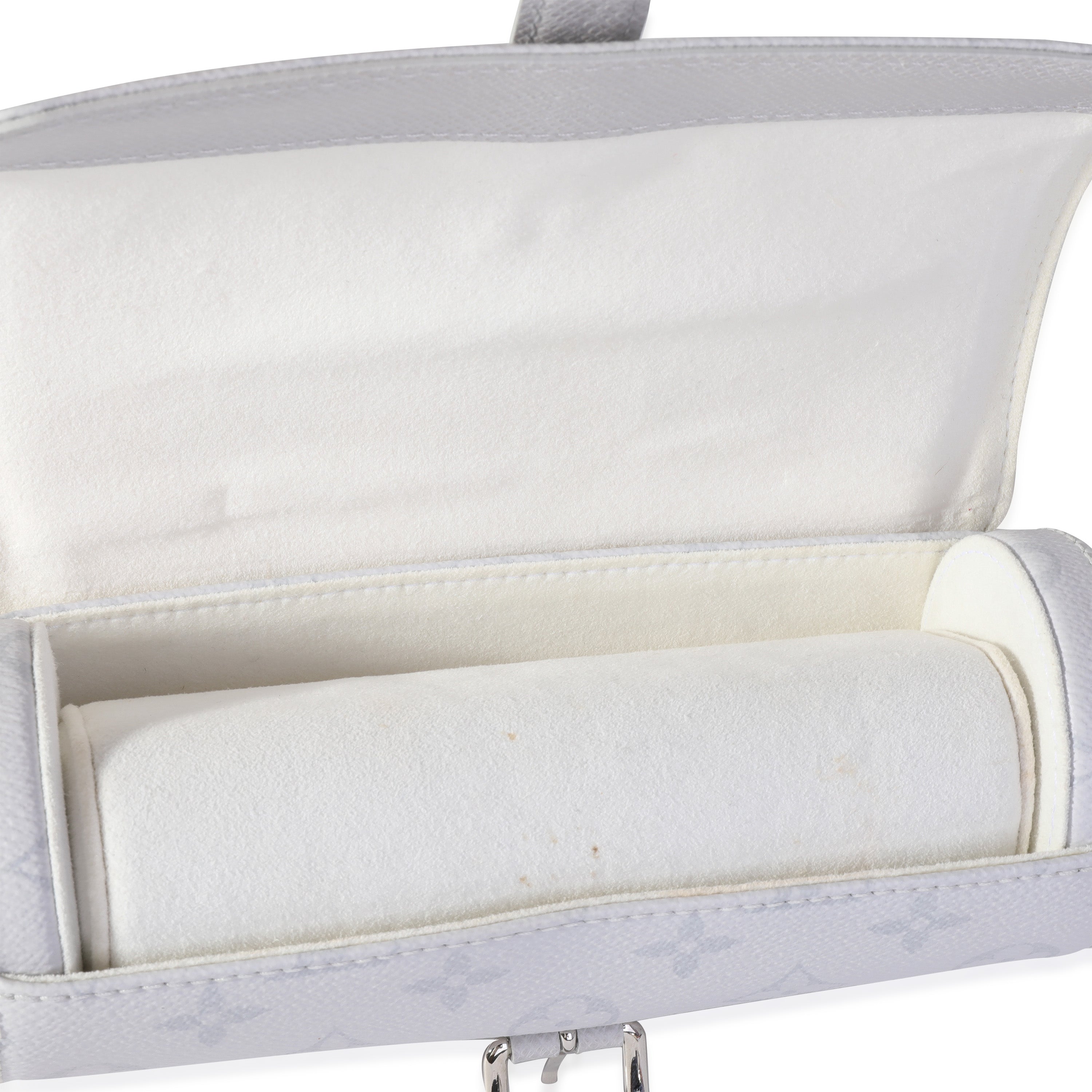 Louis Vuitton Louis Vuitton Grey Monogram Canvas 3 Watch Case