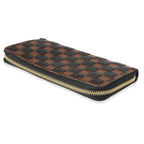 Louis Vuitton Louis Vuitton Damier Ebene Paillettes Zippy Wallet