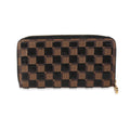Louis Vuitton Louis Vuitton Damier Ebene Paillettes Zippy Wallet