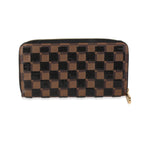 Louis Vuitton Louis Vuitton Damier Ebene Paillettes Zippy Wallet