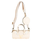 Louis Vuitton Louis Vuitton Cream & Saffron Monogram Empreinte Giant By the Pool Papillon BB
