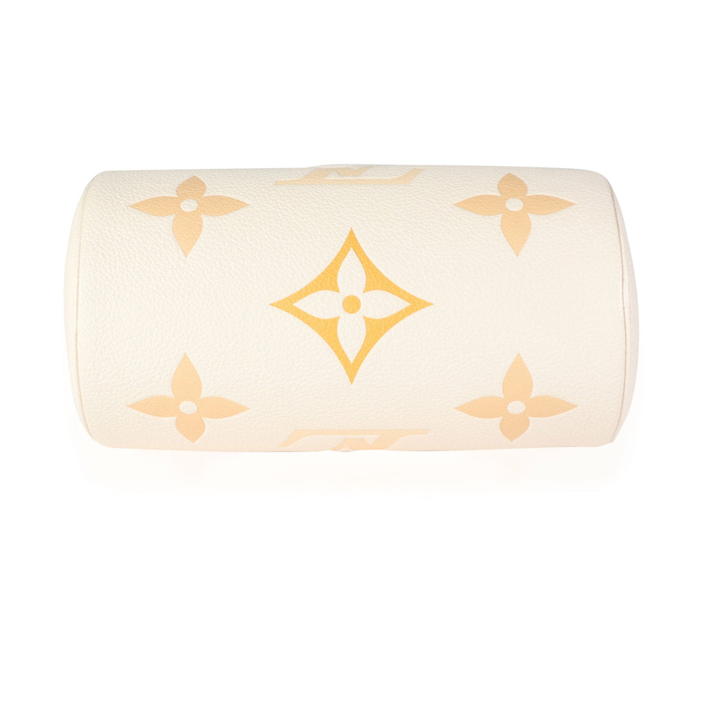 Louis Vuitton Louis Vuitton Cream & Saffron Monogram Empreinte Giant By the Pool Papillon BB