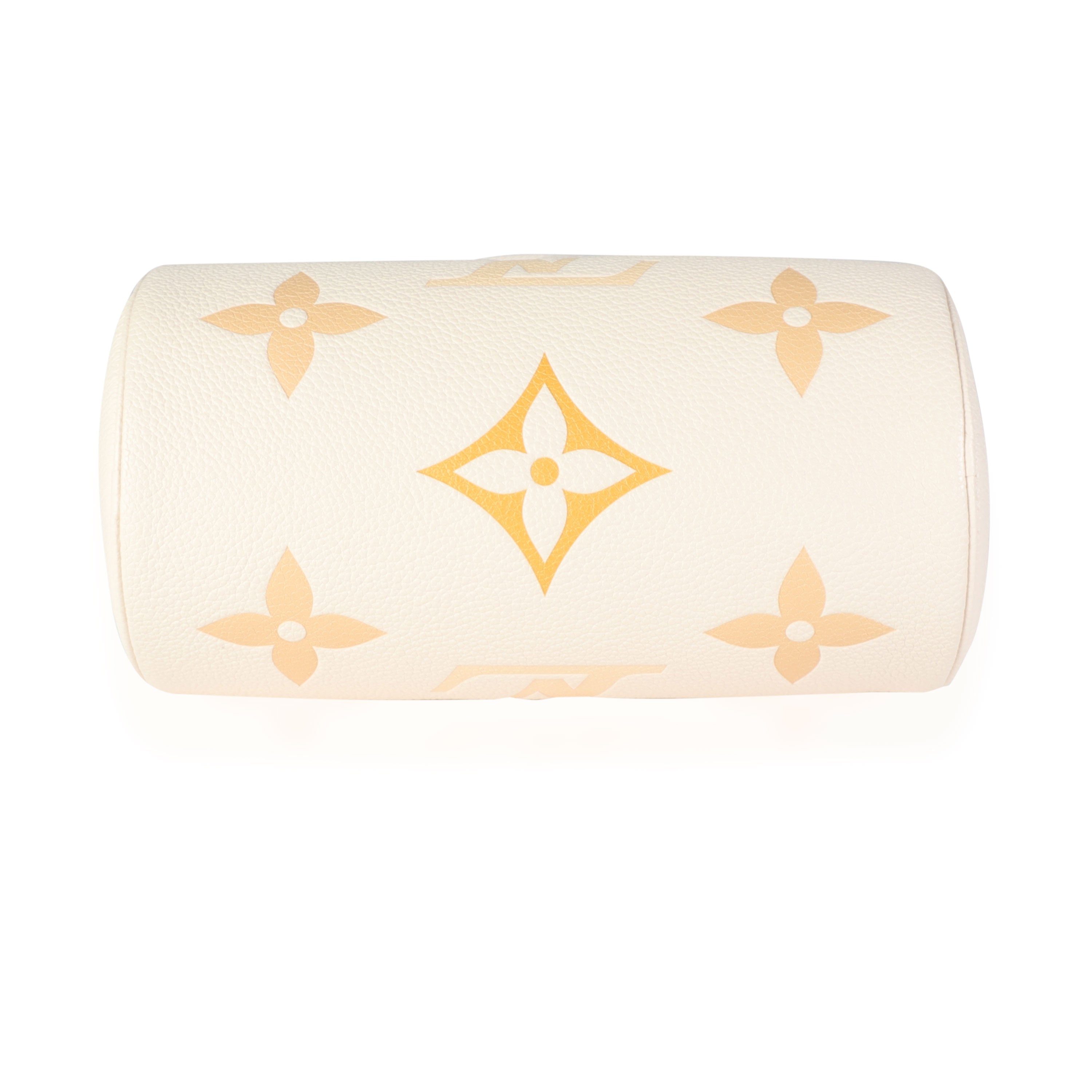 Louis Vuitton Louis Vuitton Cream & Saffron Monogram Empreinte Giant By the Pool Papillon BB
