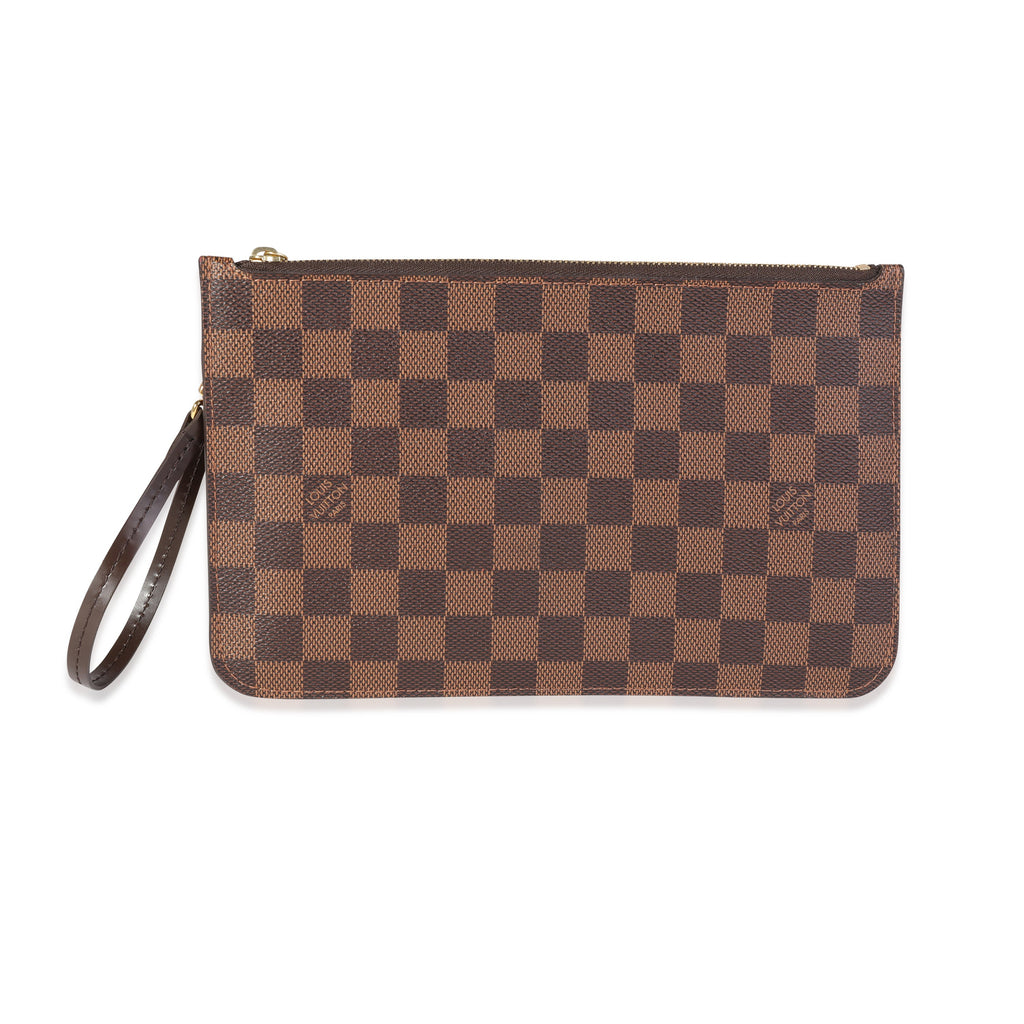 Louis Vuitton Louis Vuitton Damier Ebene Canvas Neverfull Pochette