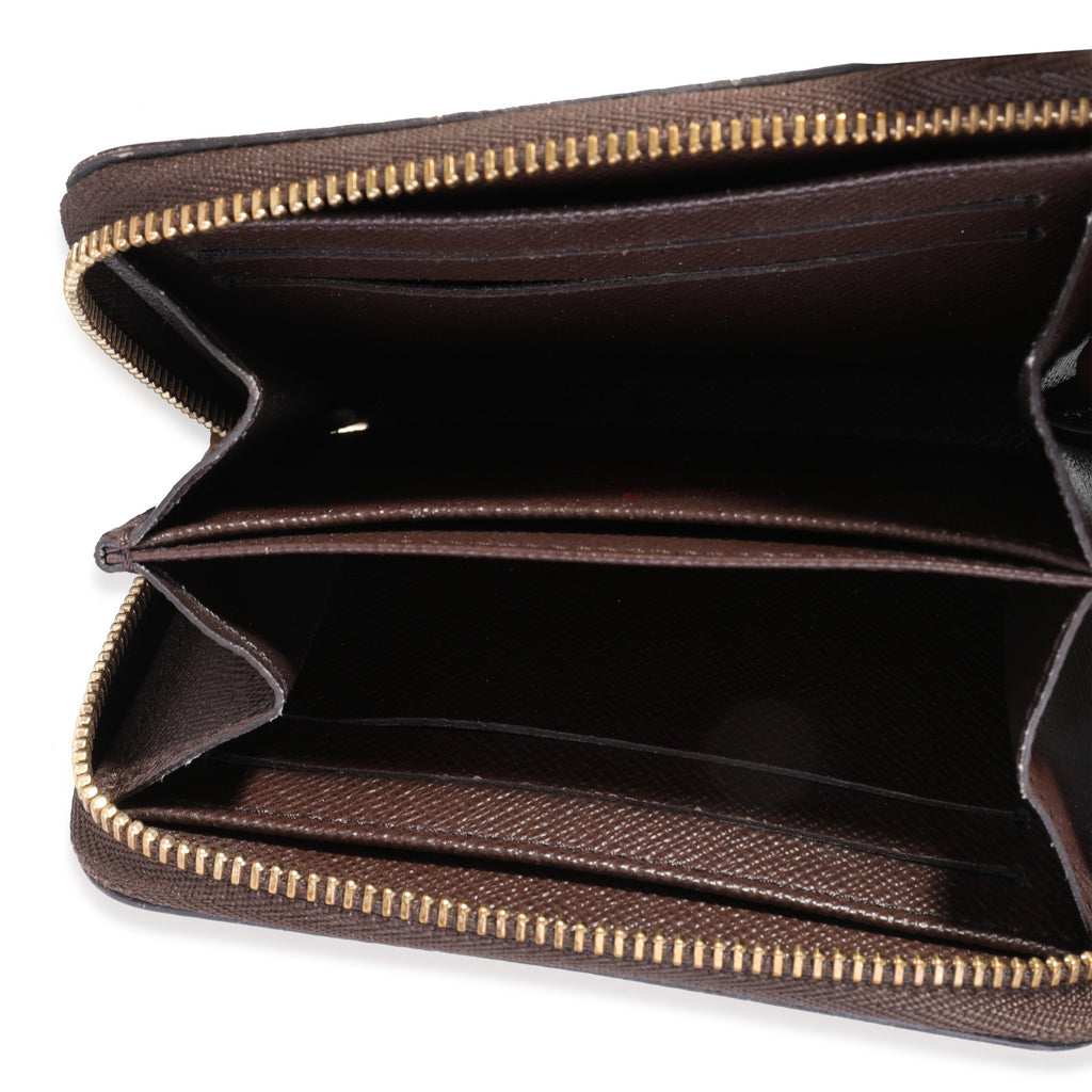 Louis Vuitton Louis Vuitton Damier Ebene Canvas Zippy Coin Purse