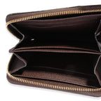 Louis Vuitton Louis Vuitton Damier Ebene Canvas Zippy Coin Purse