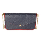 Louis Vuitton Louis Vuitton Marine Rouge Monogram Empreinte Leather Félicie Pochette