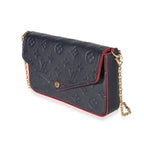 Louis Vuitton Louis Vuitton Marine Rouge Monogram Empreinte Leather Félicie Pochette