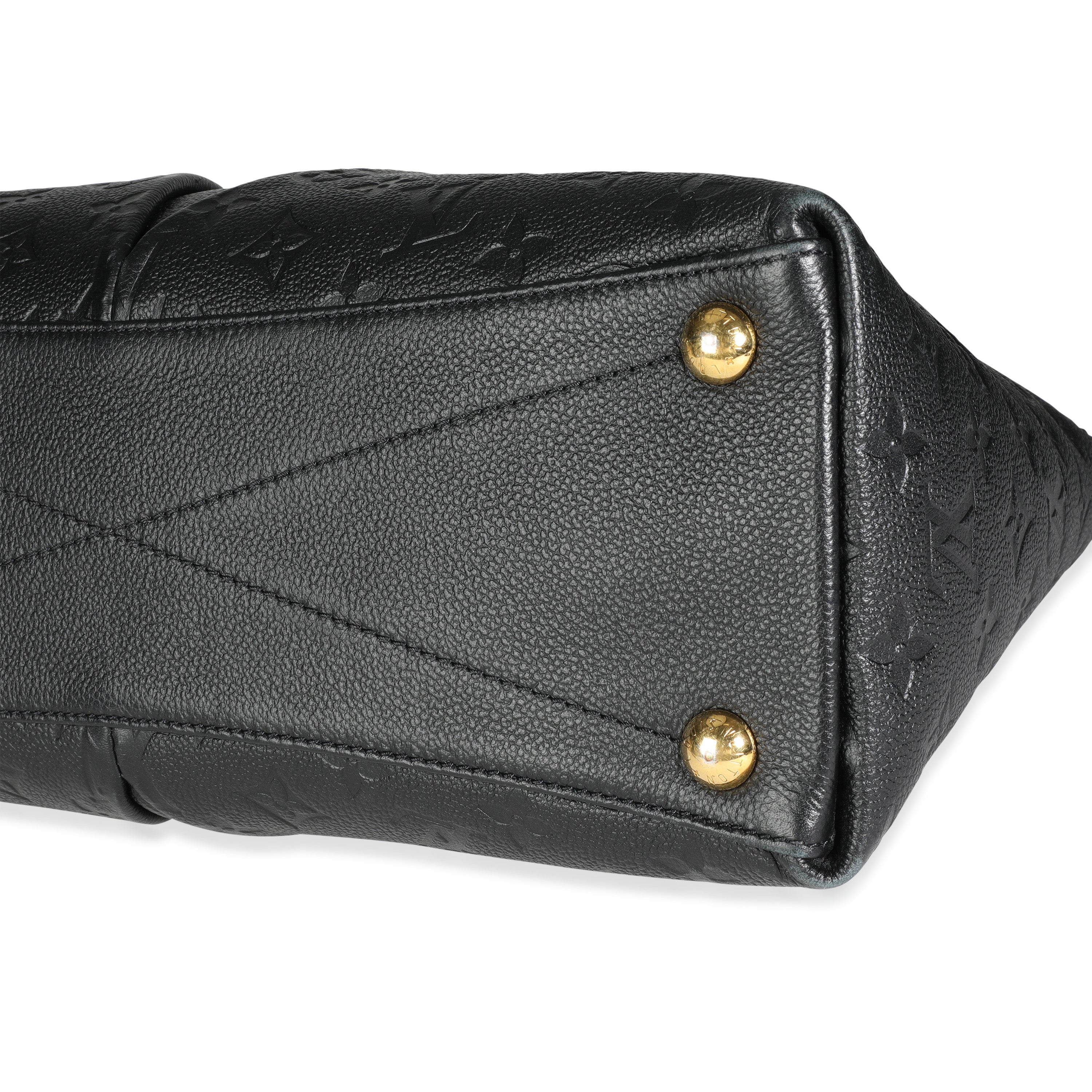 Louis Vuitton Louis Vuitton Black Monogram Empreinte V Tote MM