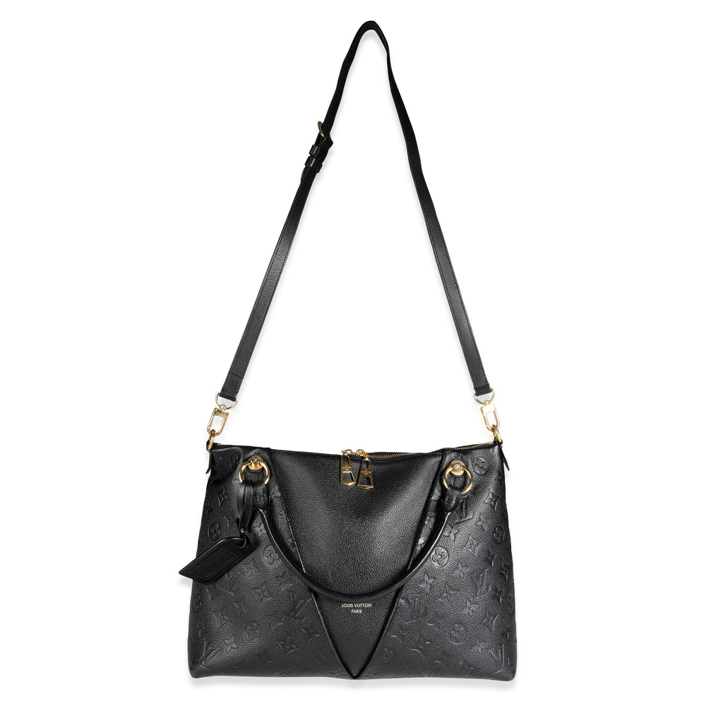 Louis Vuitton Louis Vuitton Black Monogram Empreinte V Tote MM