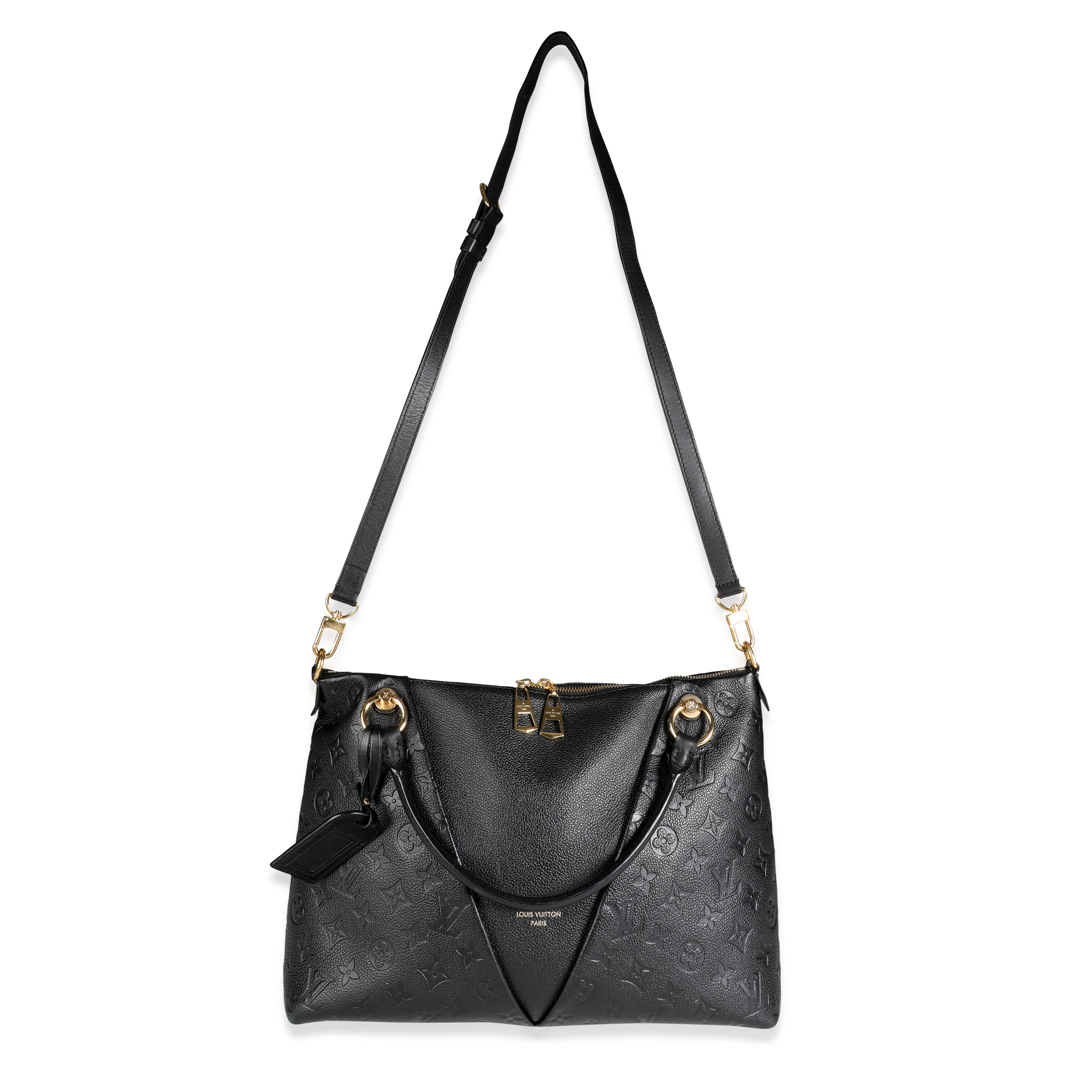 Louis Vuitton Louis Vuitton Black Monogram Empreinte V Tote MM