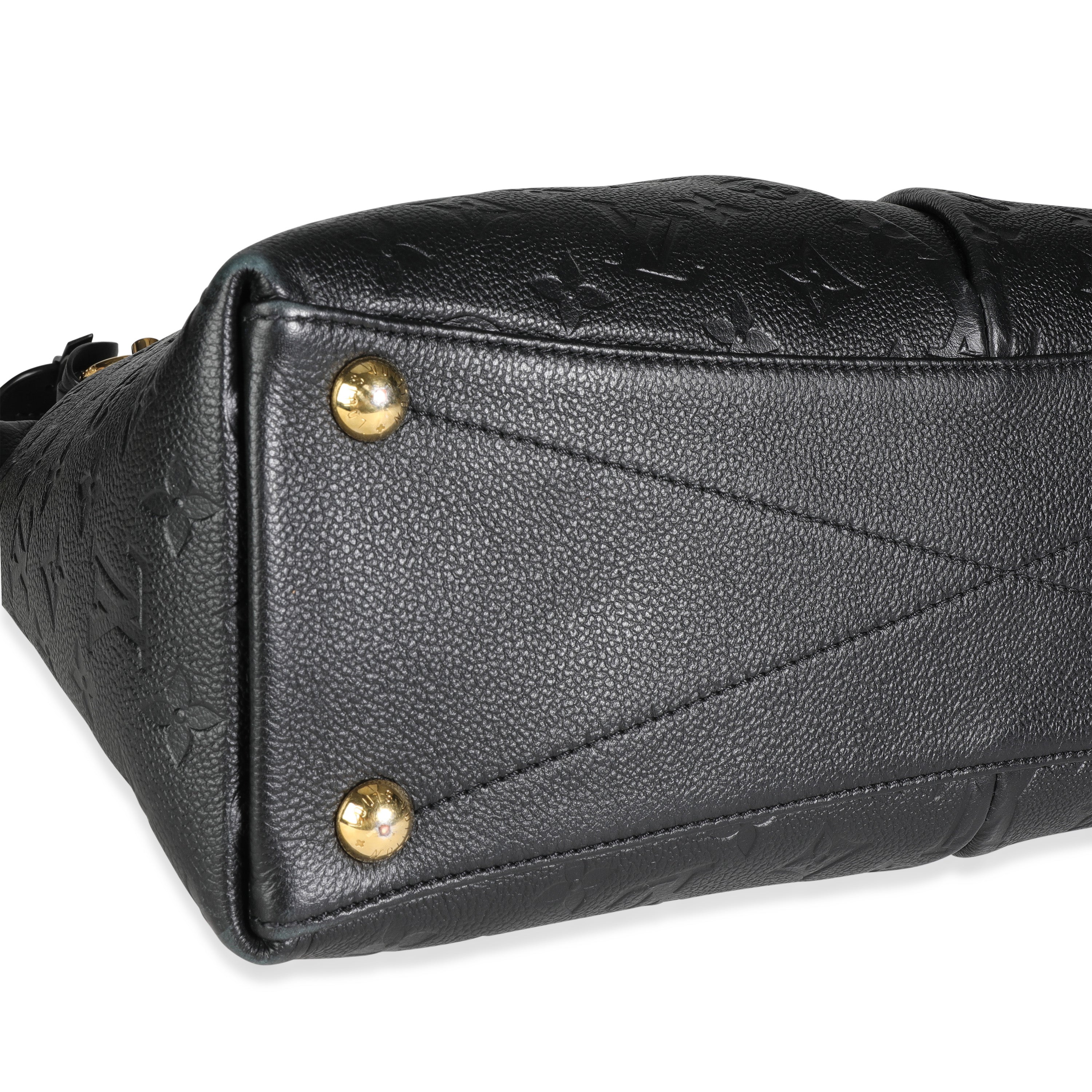 Louis Vuitton Louis Vuitton Black Monogram Empreinte V Tote MM