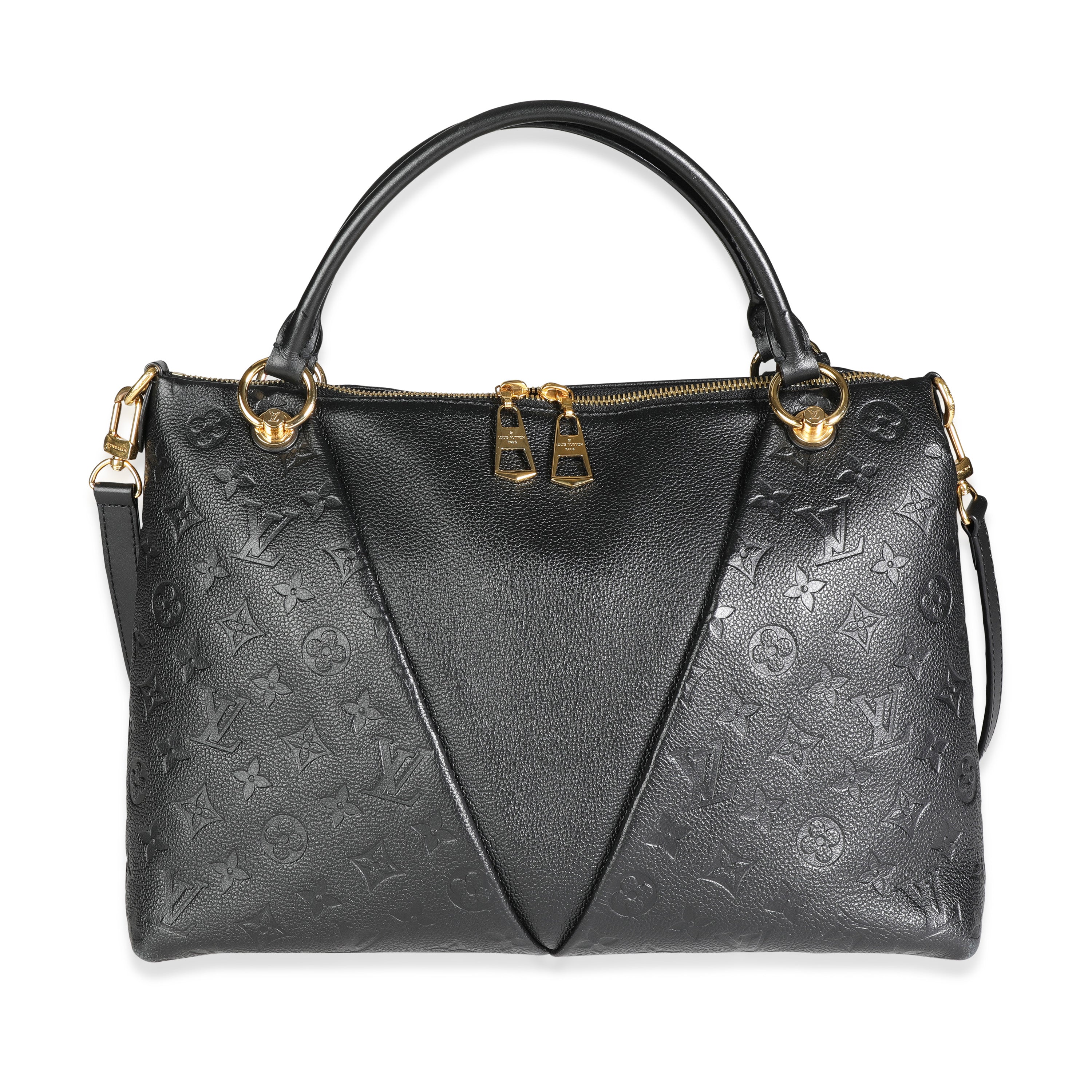 Louis Vuitton Louis Vuitton Black Monogram Empreinte V Tote MM