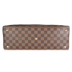 Louis Vuitton Louis Vuitton Black Taurillon Leather & Damier Ebene Canvas LV Riverside Tote