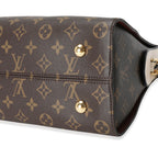 Louis Vuitton Louis Vuitton Monogram Canvas & Cream Leather Tuileries Satchel