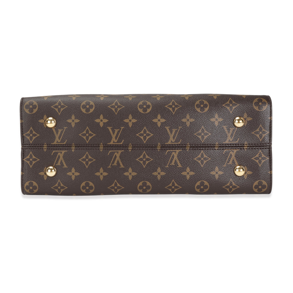 Louis Vuitton Louis Vuitton Monogram Canvas & Cream Leather Tuileries Satchel