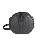 Louis Vuitton Louis Vuitton Black Empreinte Leather Boite Chapeau Souple MM