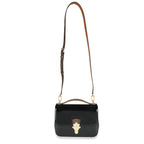 Louis Vuitton Louis Vuitton Black Vernis & Brown Monogram Canvas Cherrywood BB