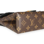 Louis Vuitton Louis Vuitton Black Leather & Monogram Canvas Locky BB
