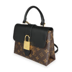Louis Vuitton Louis Vuitton Black Leather & Monogram Canvas Locky BB