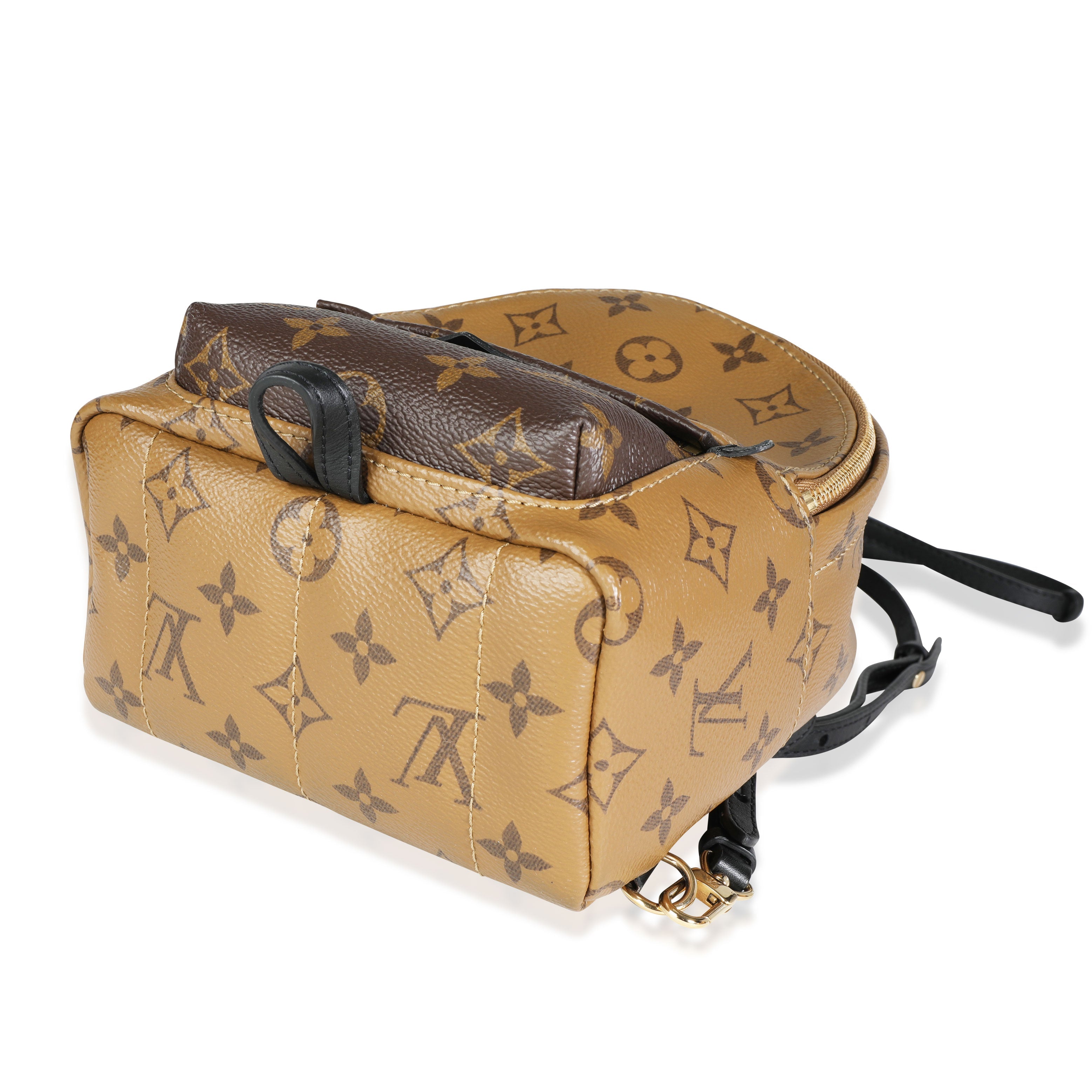 Louis Vuitton Louis Vuitton Monogram & Monogram Reverse Canvas Palm Springs Mini Backpack