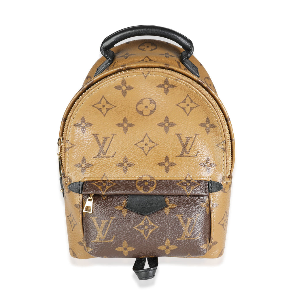 Louis Vuitton Louis Vuitton Monogram & Monogram Reverse Canvas Palm Springs Mini Backpack