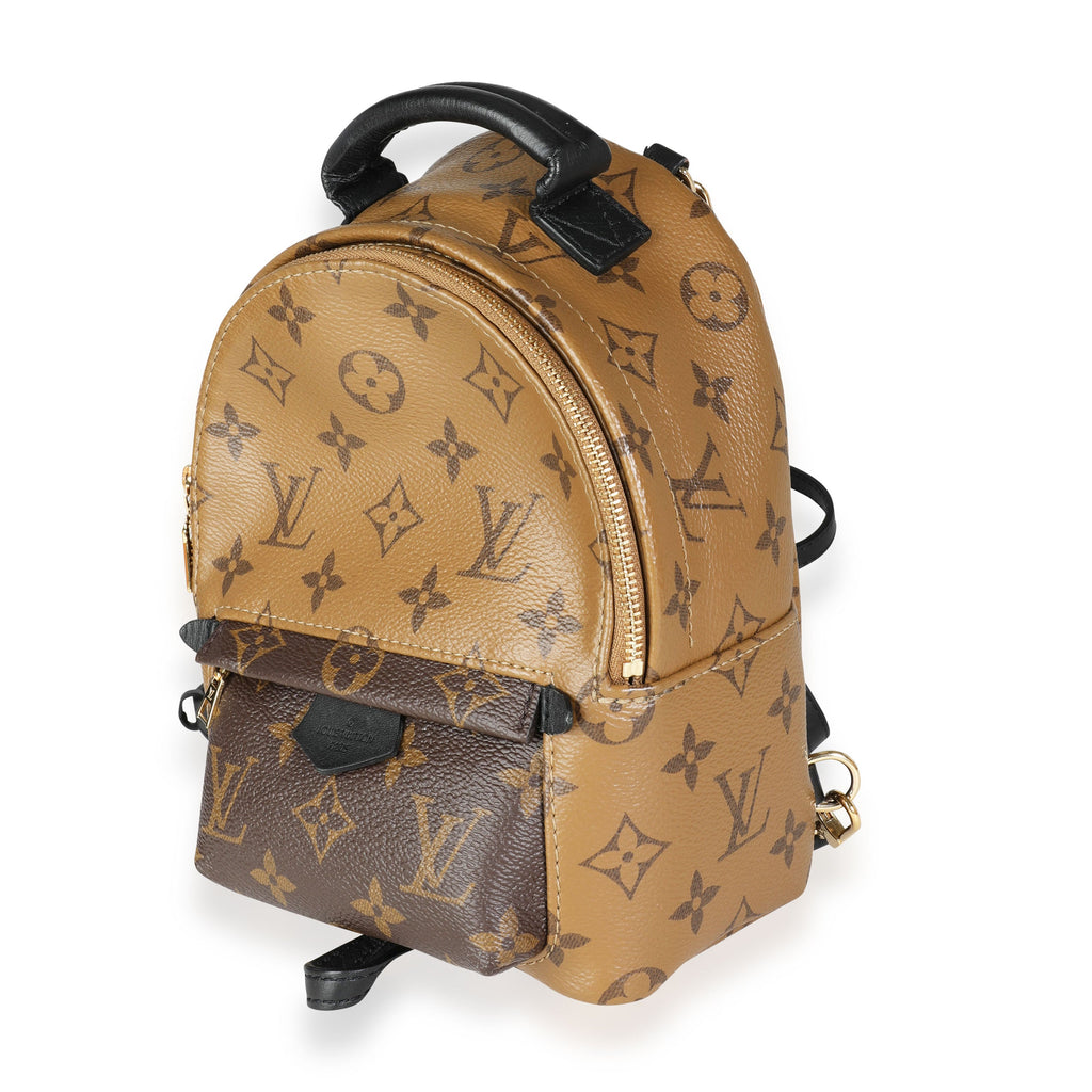 Louis Vuitton Louis Vuitton Monogram & Monogram Reverse Canvas Palm Springs Mini Backpack