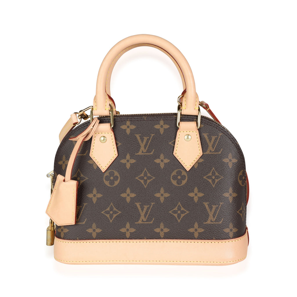 Louis Vuitton Louis Vuitton Brown Monogram Canvas Alma BB