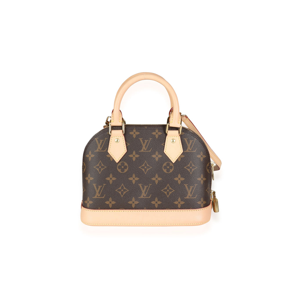 Louis Vuitton Louis Vuitton Brown Monogram Canvas Alma BB