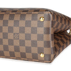 Louis Vuitton Louis Vuitton Lie de Vin Taurillon Leather & Damier Ebene Canvas LV Riverside To