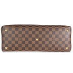Louis Vuitton Louis Vuitton Lie de Vin Taurillon Leather & Damier Ebene Canvas LV Riverside To