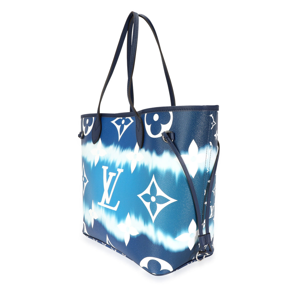 Louis Vuitton Louis Vuitton Blue LV Escale Neverfull MM