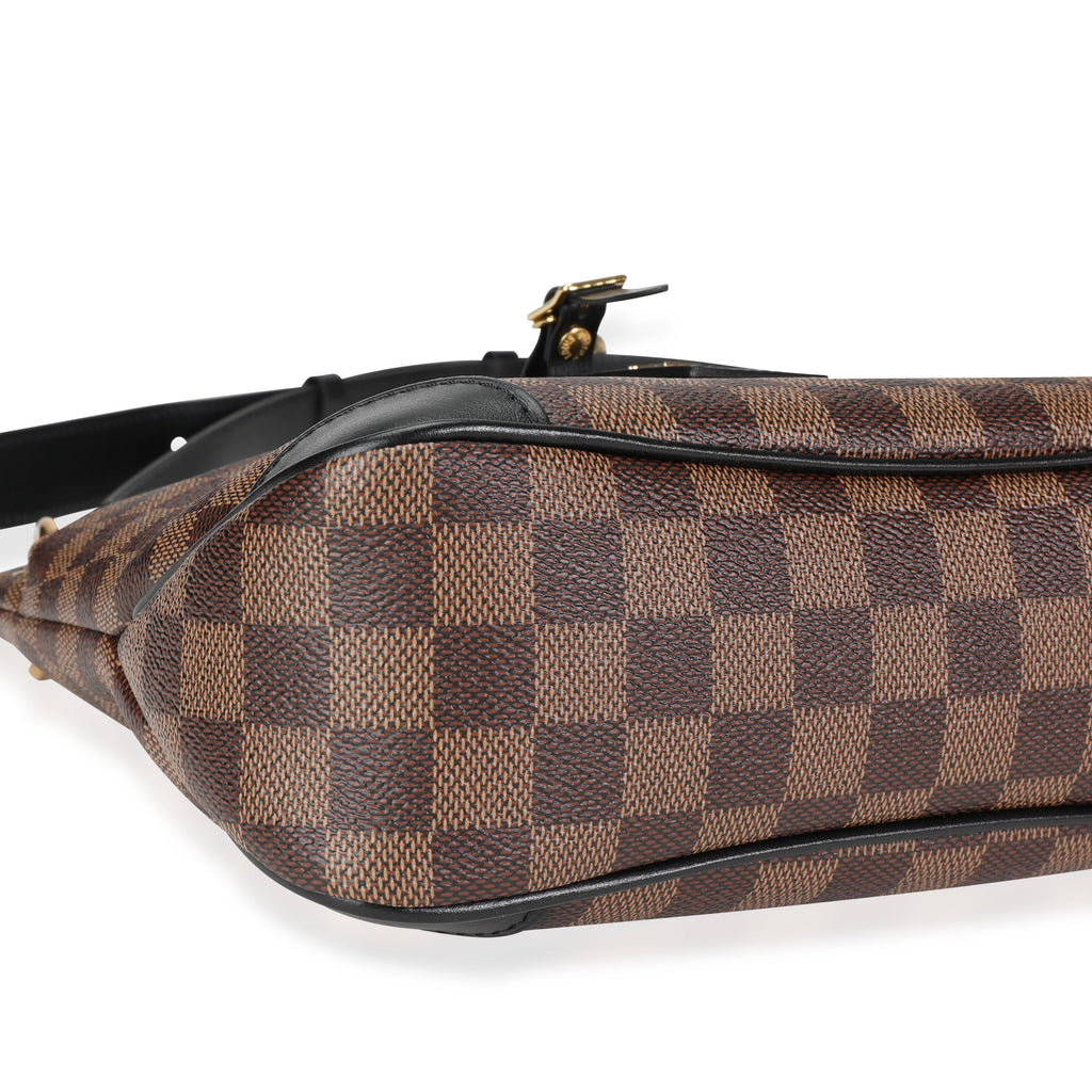 Louis Vuitton Louis Vuitton Damier Ebene & Black Leather Odeon PM