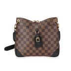 Louis Vuitton Louis Vuitton Damier Ebene & Black Leather Odeon PM