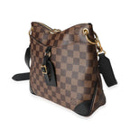 Louis Vuitton Louis Vuitton Damier Ebene & Black Leather Odeon PM