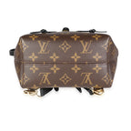Louis Vuitton Louis Vuitton Monogram Canvas & Black Cowhide Montsouris BB
