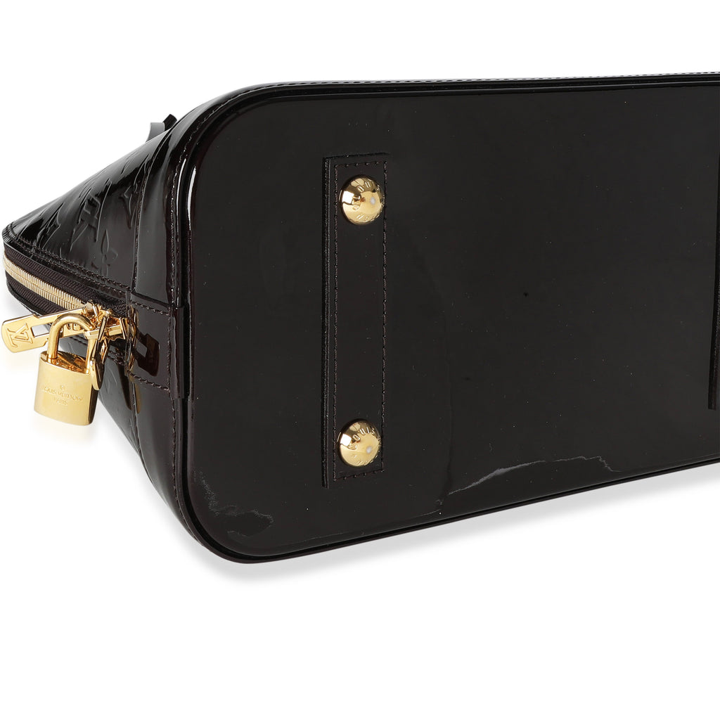 Louis Vuitton Louis Vuitton Amarante Monogram Vernis Alma