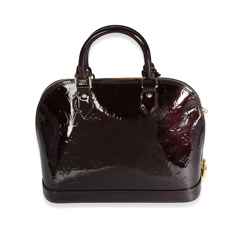 Louis Vuitton Louis Vuitton Amarante Monogram Vernis Alma