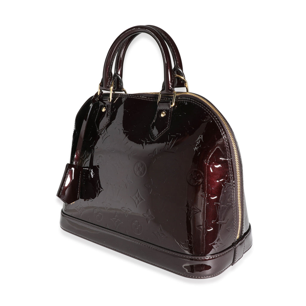 Louis Vuitton Louis Vuitton Amarante Monogram Vernis Alma