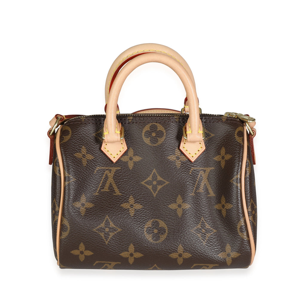 Louis Vuitton Louis Vuitton Monogram Canvas Nano Speedy