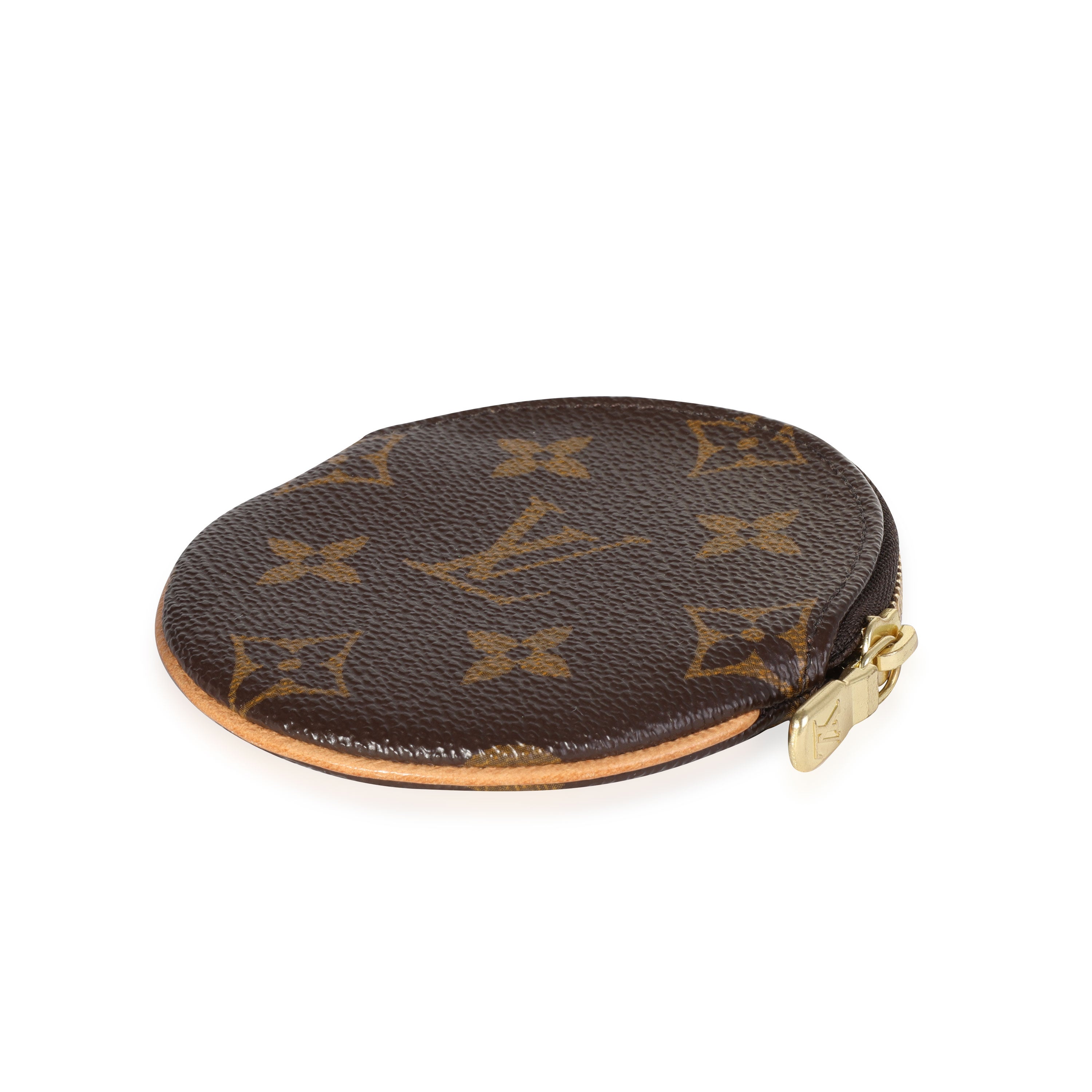 Louis Vuitton Louis Vuitton Monogram Canvas Round Coin Purse