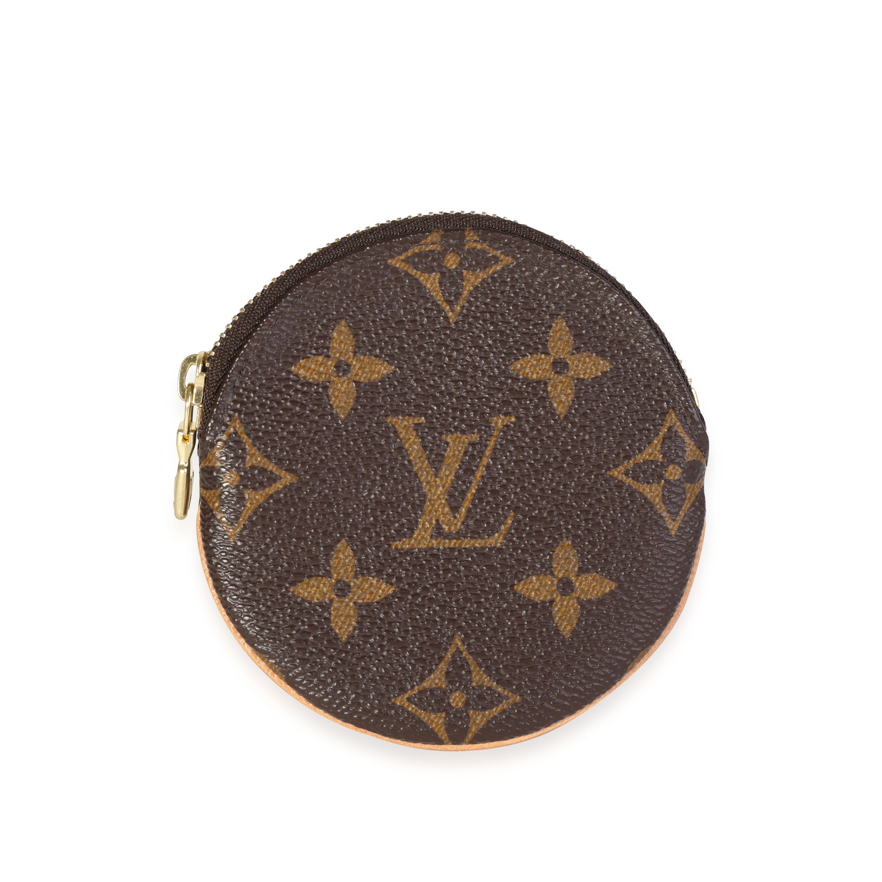 Louis Vuitton Louis Vuitton Monogram Canvas Round Coin Purse