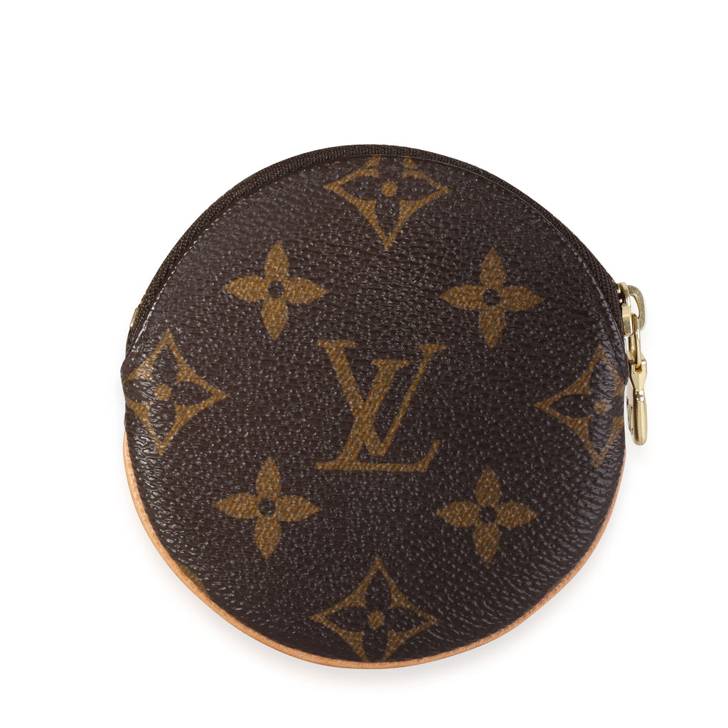 Louis Vuitton Louis Vuitton Monogram Canvas Round Coin Purse