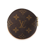 Louis Vuitton Louis Vuitton Monogram Canvas Round Coin Purse