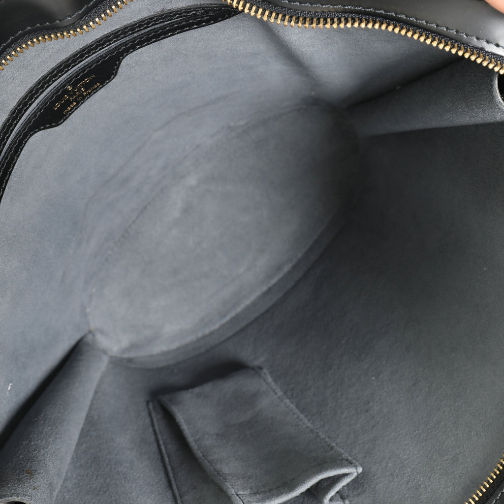 Louis Vuitton Louis Vuitton Black Epi Leather Saint Jacques PM
