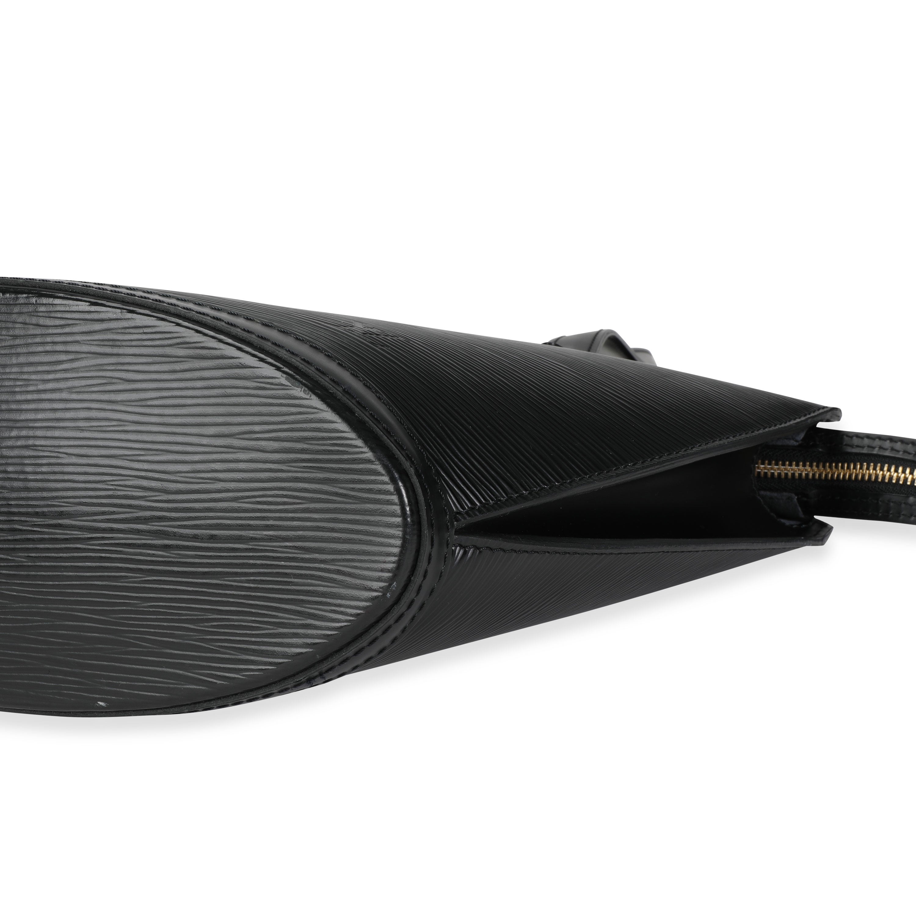 Louis Vuitton Louis Vuitton Black Epi Leather Saint Jacques PM