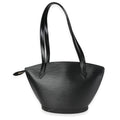 Louis Vuitton Louis Vuitton Black Epi Leather Saint Jacques PM