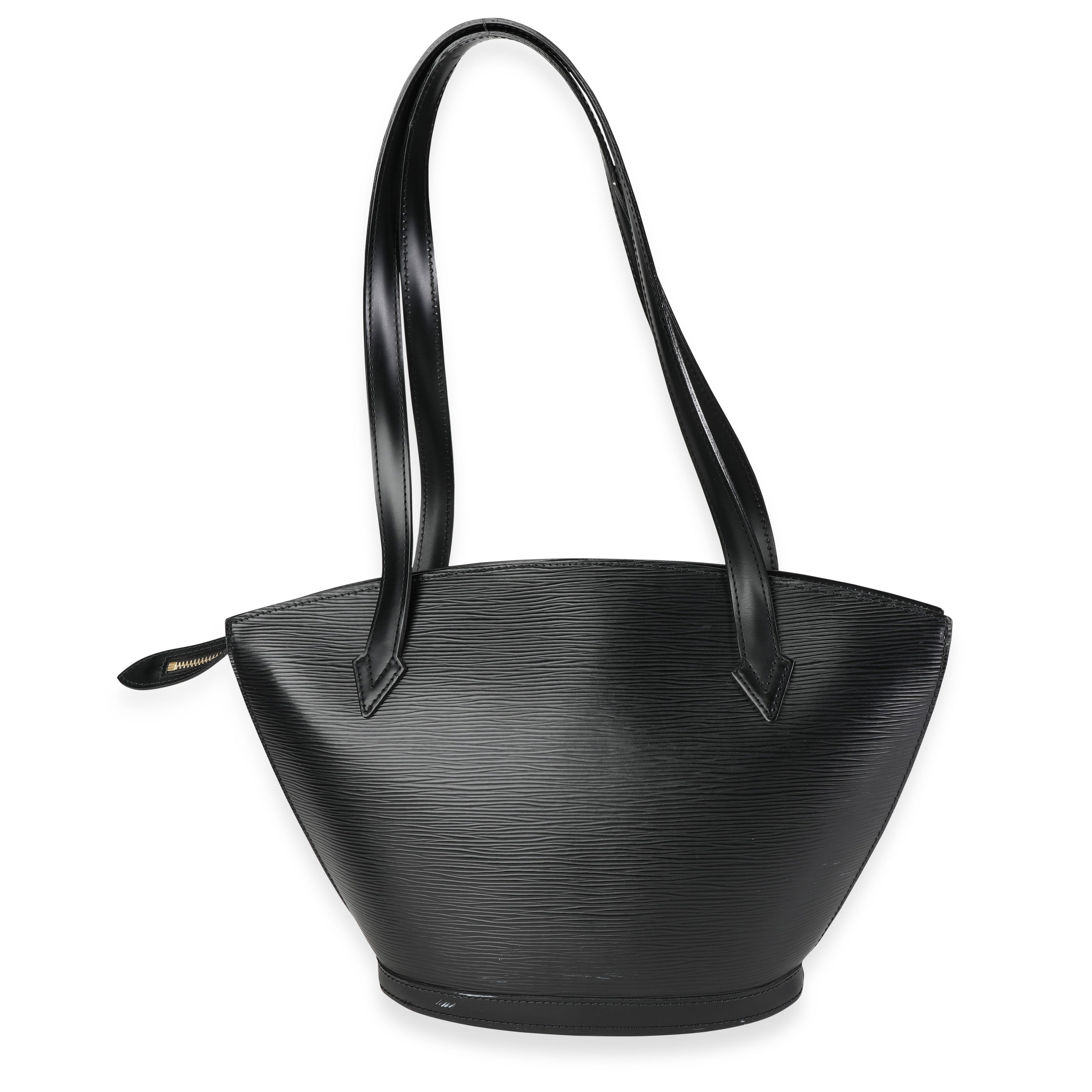 Louis Vuitton Louis Vuitton Black Epi Leather Saint Jacques PM