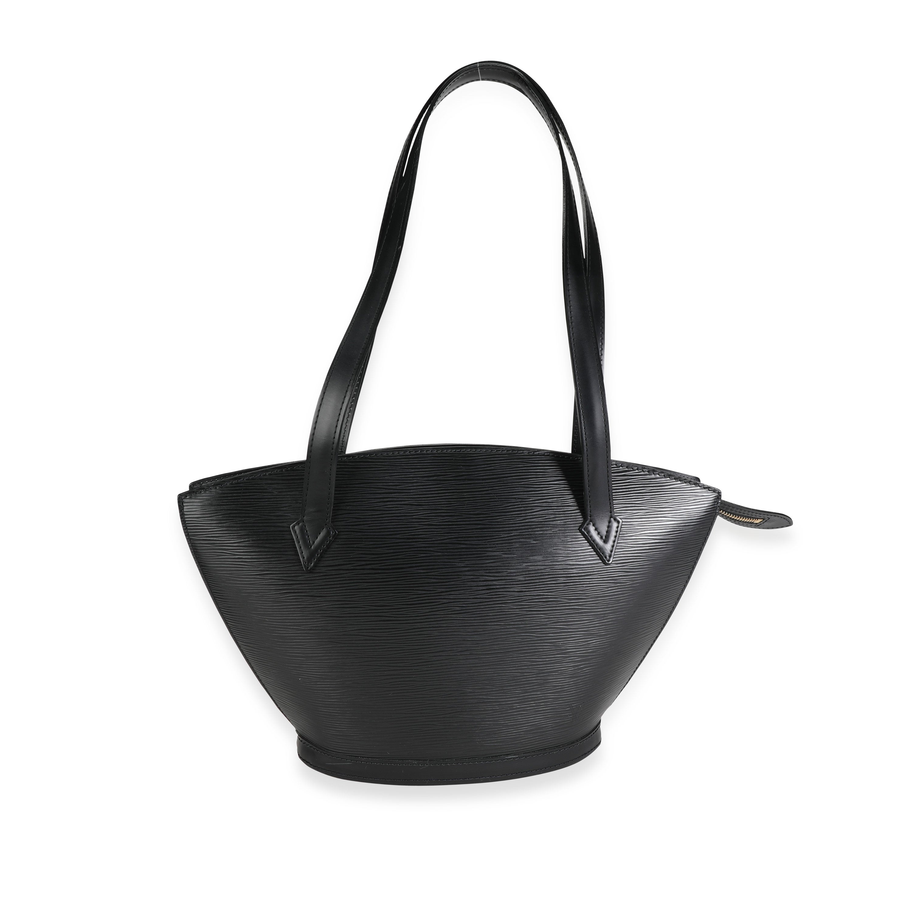 Louis Vuitton Louis Vuitton Black Epi Leather Saint Jacques PM