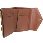 Louis Vuitton Louis Vuitton Monogram Canvas & Armagnac Leather Victorine Wallet